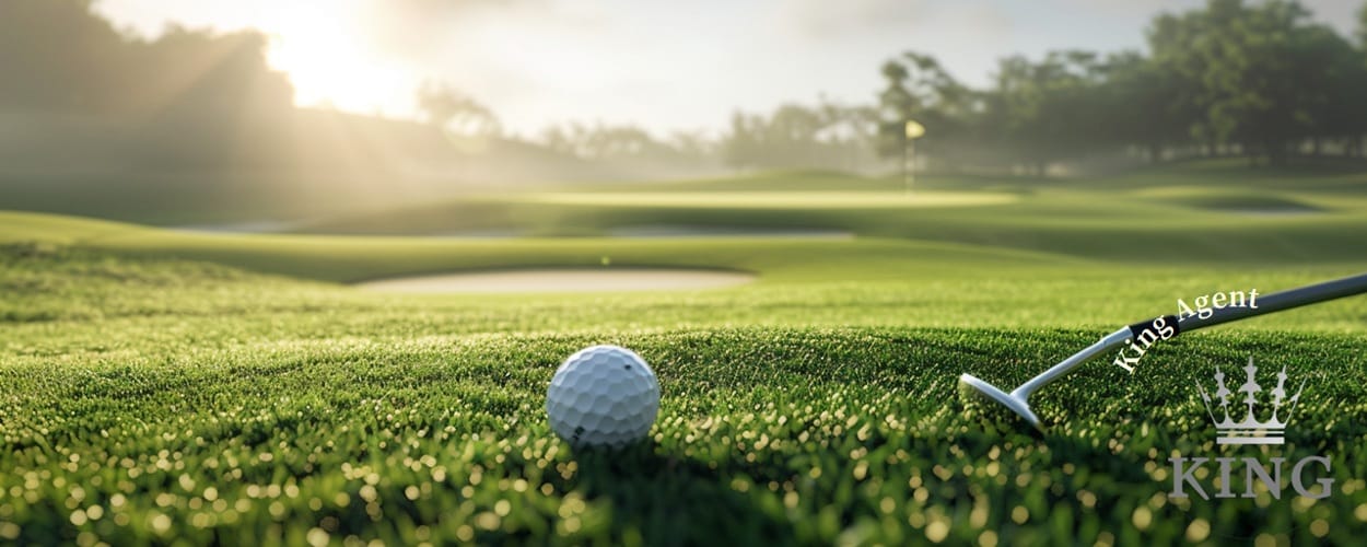 나트랑 골프장 퍼팅 모습