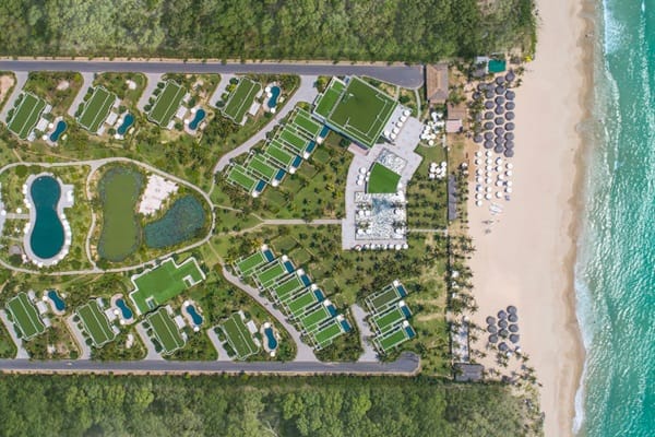 나트랑 리비에라 리조트 해변 전경