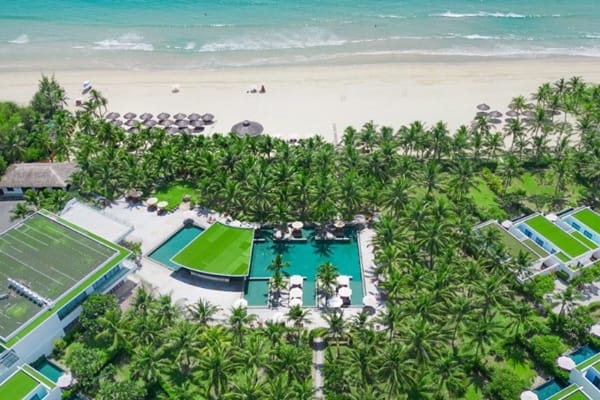 나트랑 리비에라 리조트 전용 해변모습