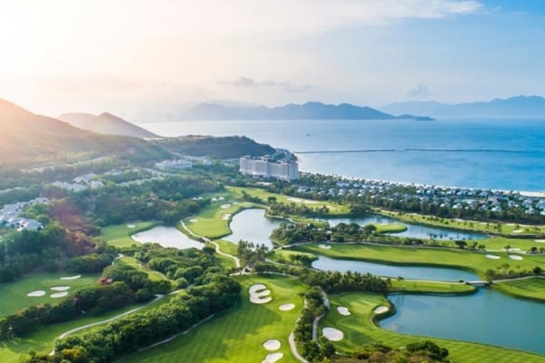 나트랑 빈펄 골프장 풍경