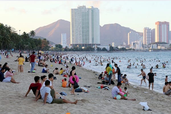 나트랑 하바나 호텔 해변샷